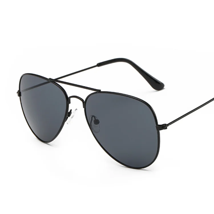 Модные Роскошные авиационные солнцезащитные очки для женщин, фирменный дизайн, солнцезащитные очки для женщин, женские солнцезащитные очки, женские солнцезащитные очки - Цвет линз: Black Gray