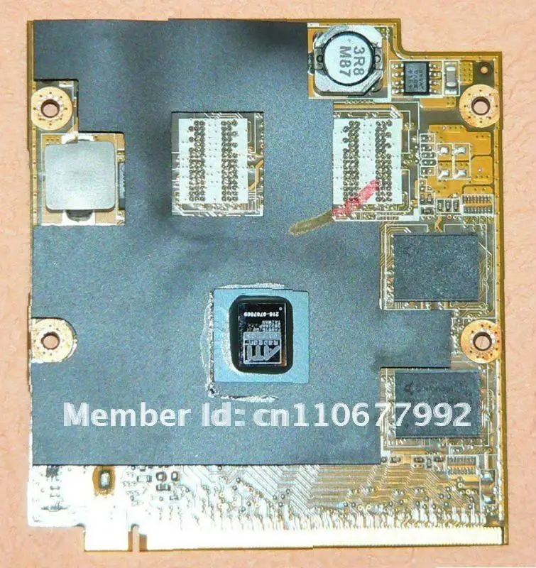  Tested HD 3470 256M DDR2 MXM II VGA Card Video card for ASUS F8s F8v M51 M50TR Z99 A8 A8S Z99SE F8 X81 X81S 