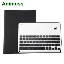 Animuss Aluminum Keyboard Case Cover 7 Colors Backlit Light Flip Keyboard For iPad Air /Air 2/Pro 9.7/new iPad 9.7 Smart Cover Animuss Aluminum Keyboard Case Cover 7 Colors Backlit Light Flip Keyboard For iPad Air /Air 2/Pro 9.7/new iPad 9.7 Smart Cover