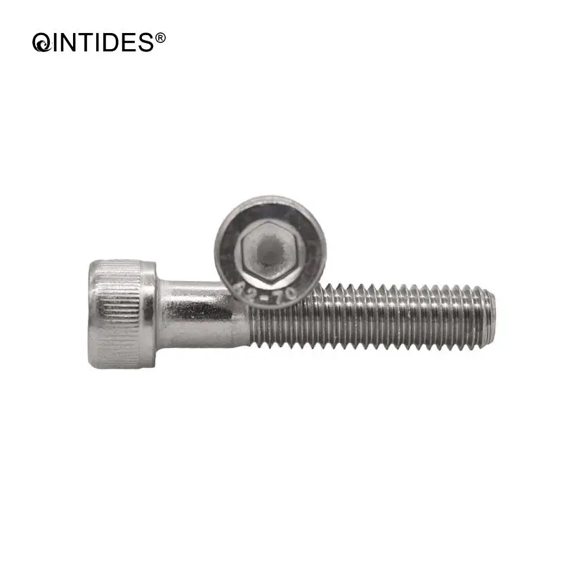 

QINTIDES M12 Hexagon socket head cap screws partially threaded 304 stainless steel hexagon screw half thread screwsDIN 912