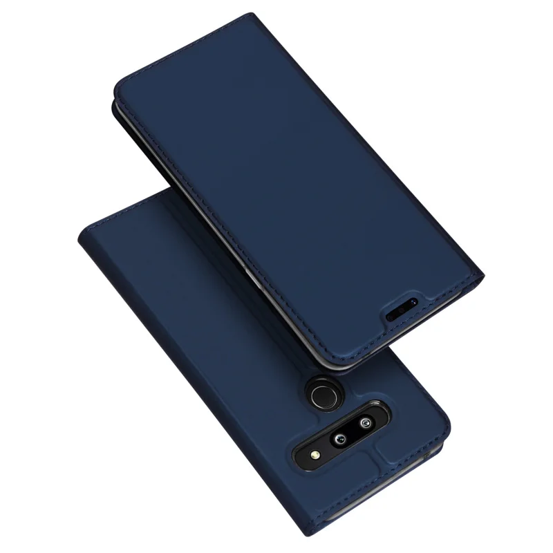 Dux Ducis из искусственной кожи чехол для Lg G8 V50 Q60 K50 K50S Thinq Coque Роскошный ультра тонкий флип-кошелек чехол для телефона s