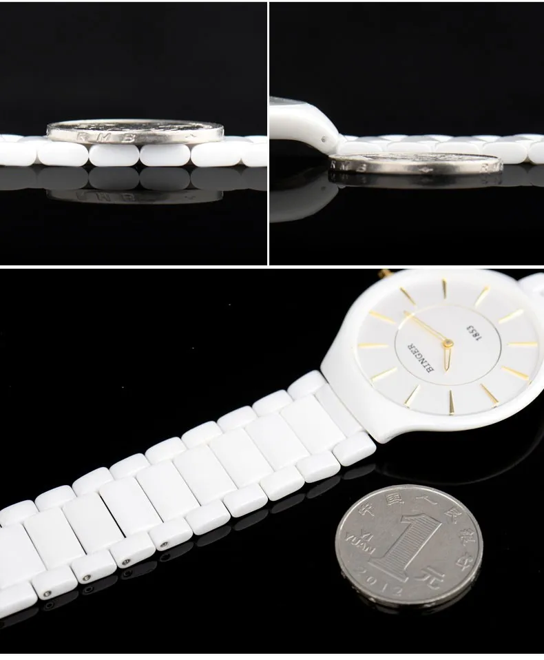 da moda estilo luxo marca relógios de