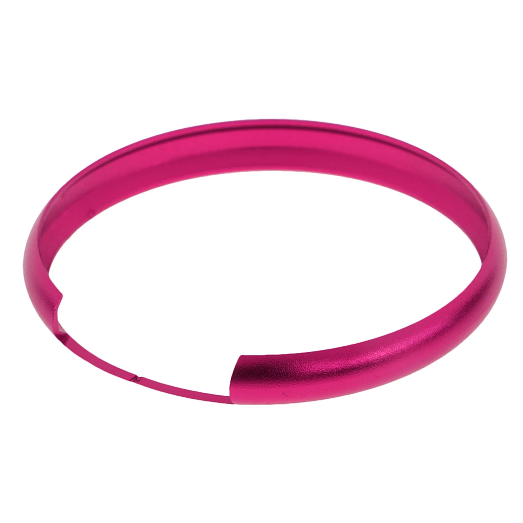 Aluminum Alloy 45mm Dia Car Key Trim Ring Rim Fit for BMW MINI Cooper New Design High Quality Aluminum Deco-Trim