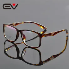 Новинка; модные кроссовки унисекс для Для мужчин Для женщин Ультра светильник полный обод прочные Квадратные прозрачные линзы оптические очки, оправа, 5 цветов EV1327