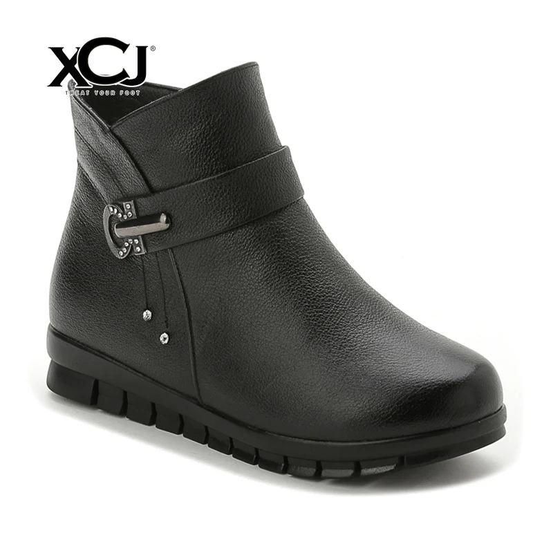 

Women's Shoes Women Genuine Leather Pump Shoes Wedges Brand Women Dress Office Shoes High Quality Spring Autumn XCJ