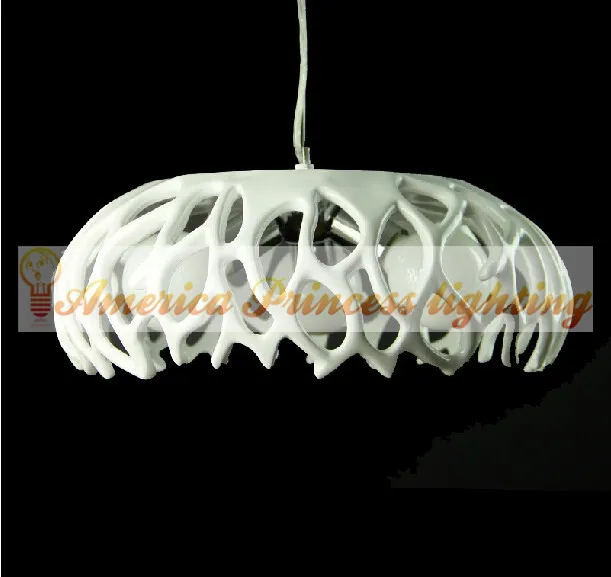 

Modern Creative Arts Cafe Bar Restaurant clothing coral resin living room chandelier, Material: Resin, E27, AC110-240V