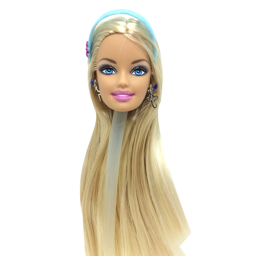 

NK Free Shipping Newest Doll head With 6 pcs necklaces For Barbie Doll Baby Toys 032A DZ