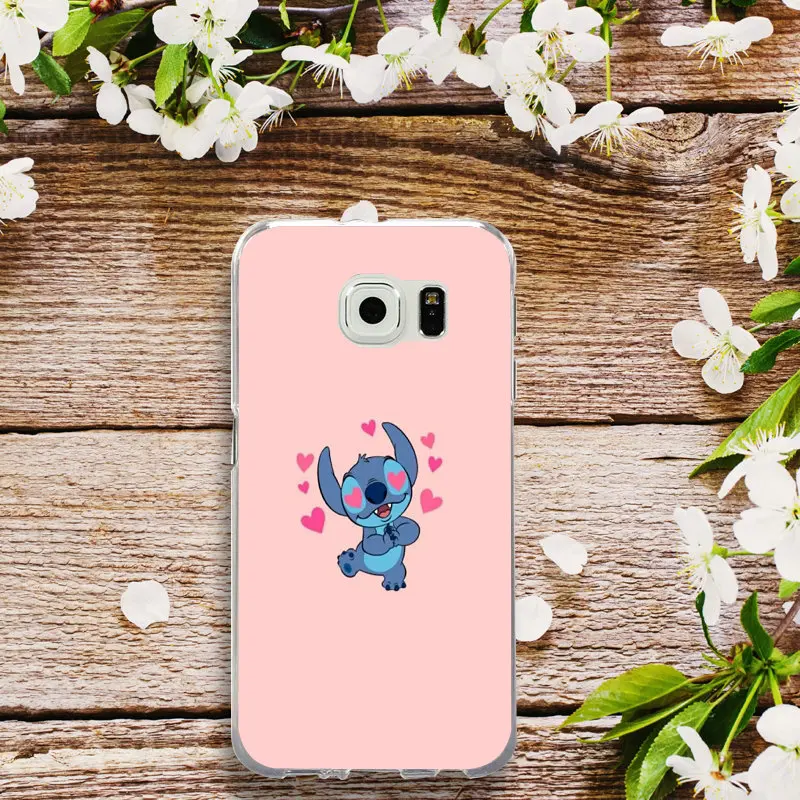 Сотовый Чехол для телефона Лило и Стич Ohana Sweety Stitch для samsung Galaxy Note 3 4 5 8 S3 S4 S5 Mini S6 S7 S8 S9 S10 Lite Edge Plus