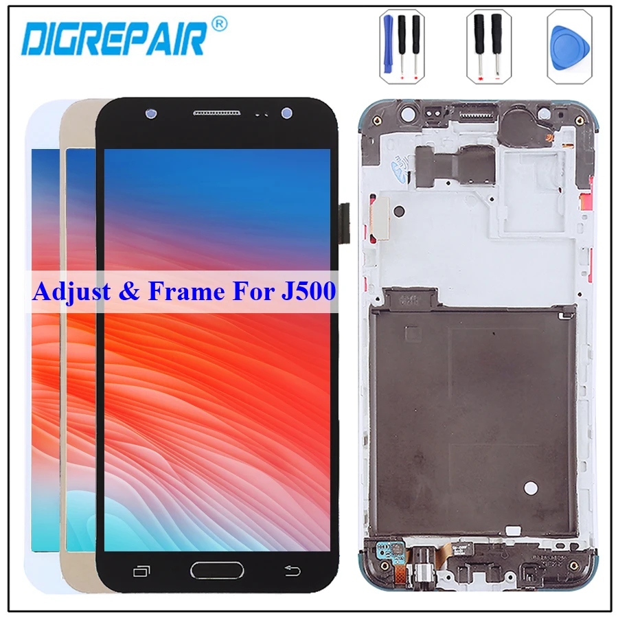 

J500f lcd For Samsung J5 2015 lcd J500F J500FN J5008 Display Touch Screen Digitizer Frame For Galaxy j500 Screen J500f display