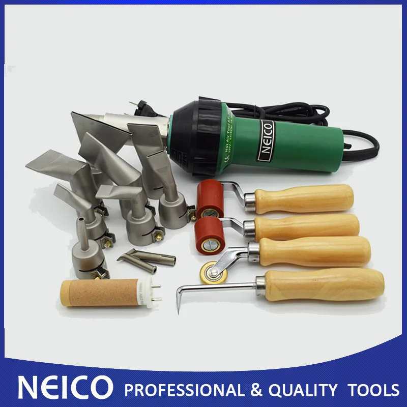 

Free Shipping ,High Quality Single Ply Roofing Welding Kits Of 230V Or 110V 1600W NEICO Plastic Weld Heat Gun With Hot Air Tools