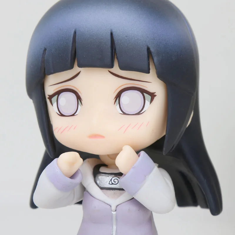 Наруто Shippuden Nendoroid Хината Хюга 879 ПВХ фигурка Саскэ Утиха Учиха Итачи джираия Коллекционная модель игрушки куклы