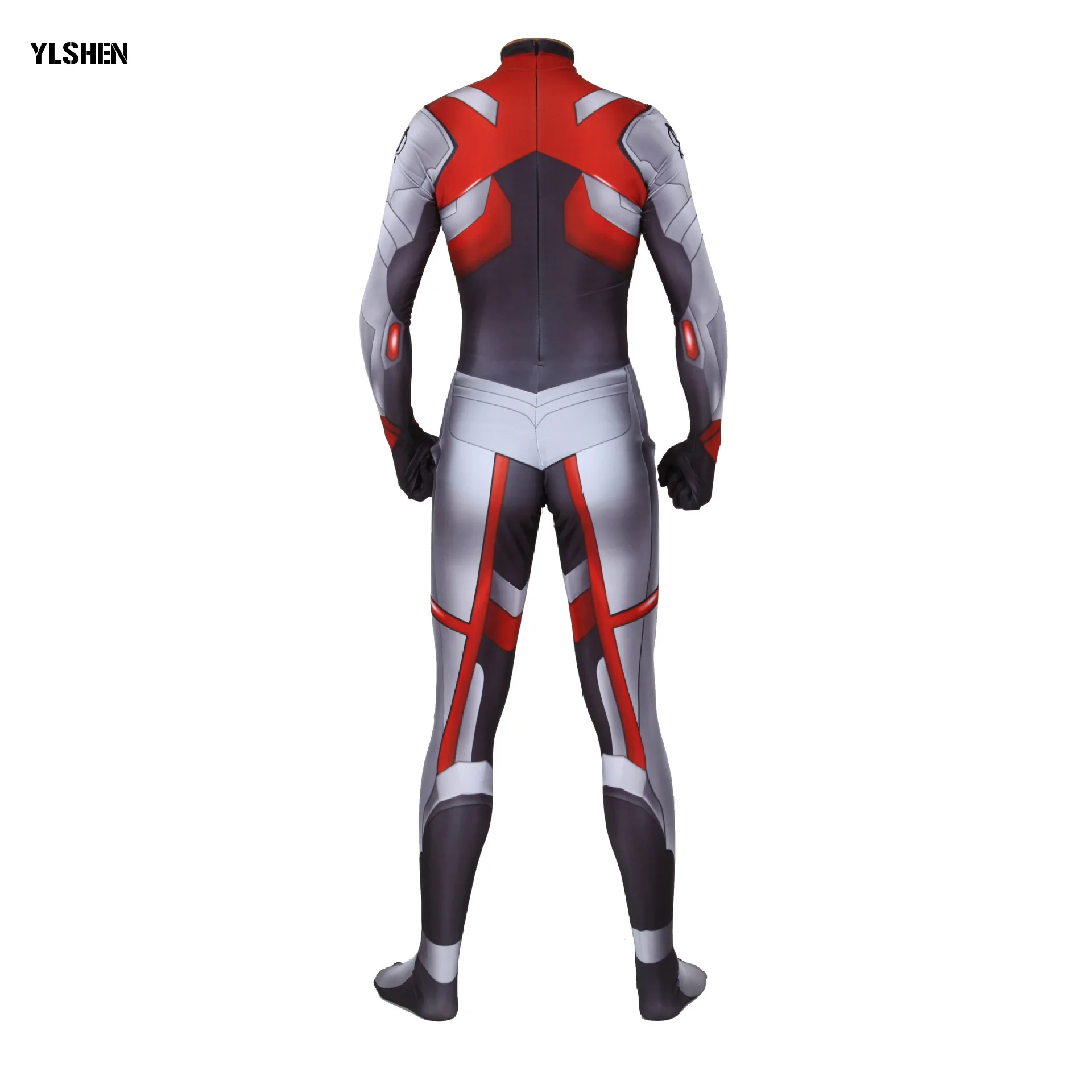Free Customize Avengers Endgame Quantum Realm Jumpsuits Cosplay Costume High Quality Spandex Cosplay Women Kids Adult Bodysuit