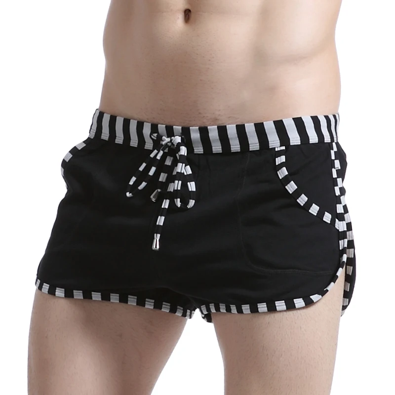 New Men's Swimwear Trunks Men Cotton Board Shorts Beach Wear Board