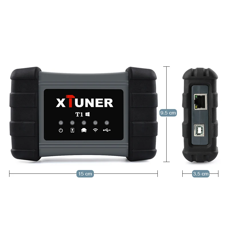 Xtuner T1 OBD2 Авто диагностический сверхпрочный инструмент грузовик OBD2 сканер подушка безопасности; abs DPF регенерация для 24 В грузовика ODB2 АВТОМОБИЛЯ ДИАГНОСТИКИ