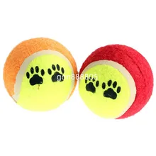 Practical Cute Pet Supplies Funny Dog Chew Toy Tennis Ball Great Run Fetch Throw Play Toys Funny