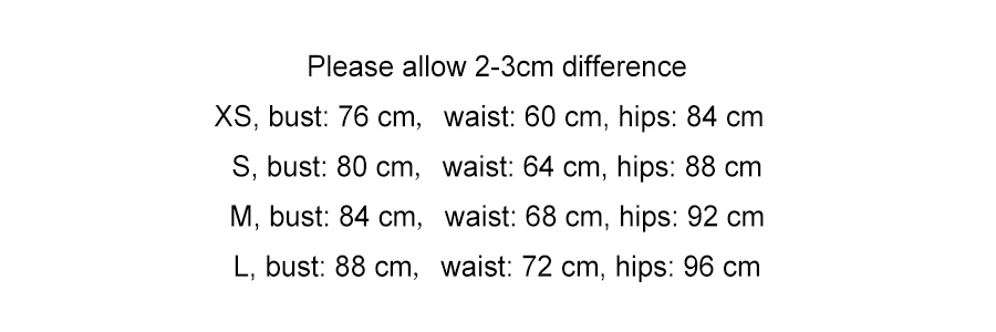 BH6233`sizechart
