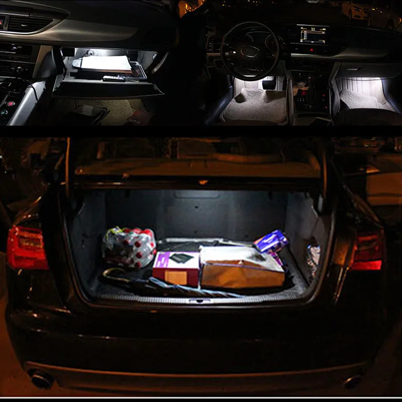 

Car stying 17pc X canbus Error Free for Audi A4 S4 B8 sedan LED Interior Light Kit Package 2009 2010 2011 2012