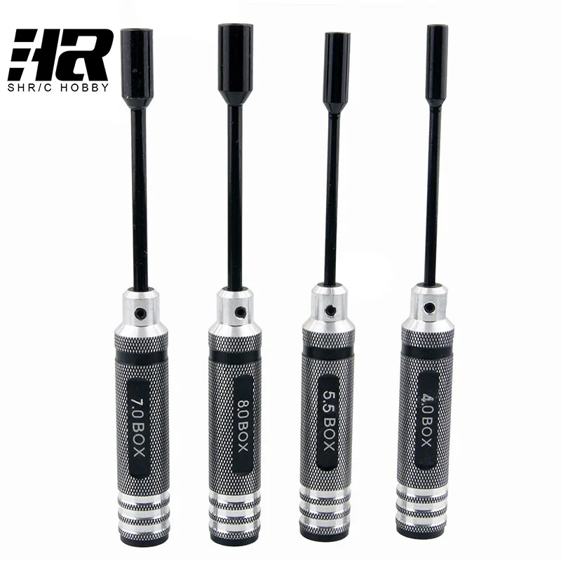 

RC DIY Tools 4.0mm 5.5mm 7.0mm 8.0mm crew Driver Wrench set Hex Key Socket Screwdriver set for RC Model RC DIY Repair