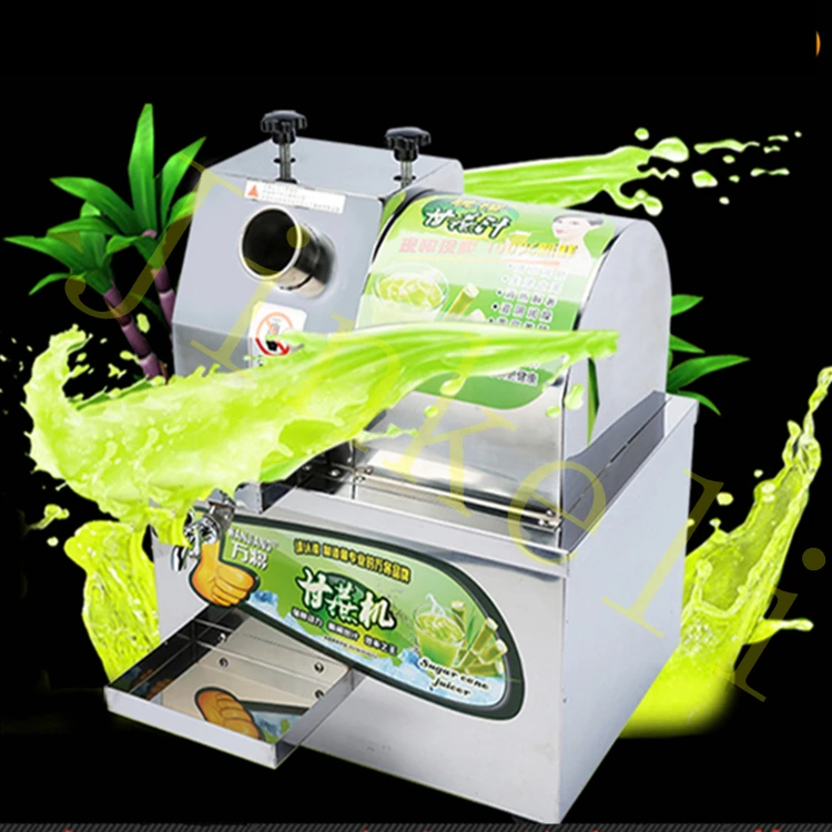 free shipping tabletop 24V electric Sugar cane juicer machine sugarcane juice extractor machine sugar cane press