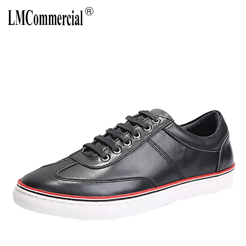 

men's Genuine Leather leisure shoes all-match cowhide breathable sneaker fashion boots men casual shoes spring and autumn summer