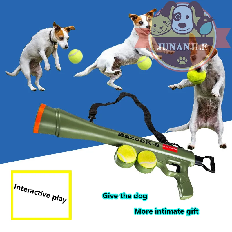 Pet Dog Toys Ball Interactive Training Toys Remote Speed Aiming Puppy