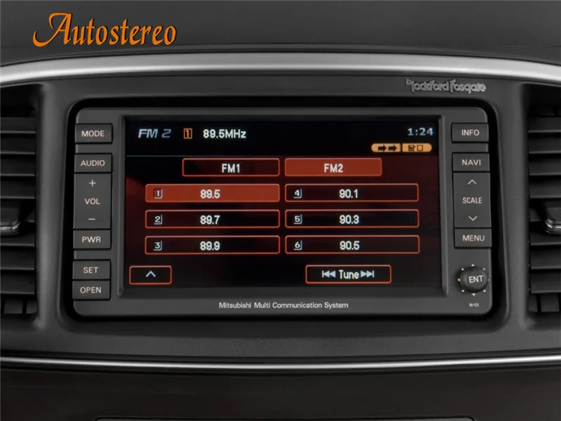 Flash Deal 7" Android8.0 Car GPS navigation AutoStereo For Mitsubishi OUTLANDER LANCER-X ASX multimedia palyer SatNAV headunit Built-in DSP 5
