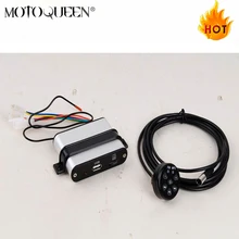 Auto MP3 Motocicletta lettore MP3, Scooter audio supporto SD card, USB motor vehicle radio FM