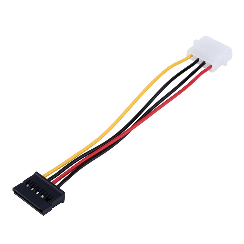4 Pin IDE Molex Male to 15 Pin Serial ATA SATA Hard Drive Adapter Power Cable Introduction