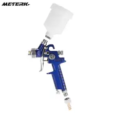 0,8 мм аэрозольный распрыскиватель комплект Воздушный пистолет-распылитель Автомобильная Краска распылитель HVLP H-2000 самотеком Аэрограф набор авто детали Краски Инж