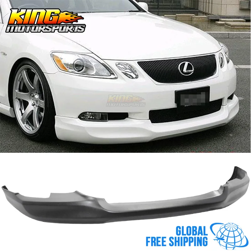 Fit 06 07 Lexus GS300 Gs350 GS430 4Dr INS Style Front Bumper Lip