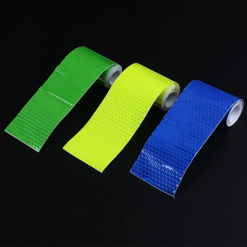 

5cmx1m Safety Mark Reflective Tape Sticker Car Styling Self Adhesive Warning Tape Automobiles Motorcycle Reflective Strip