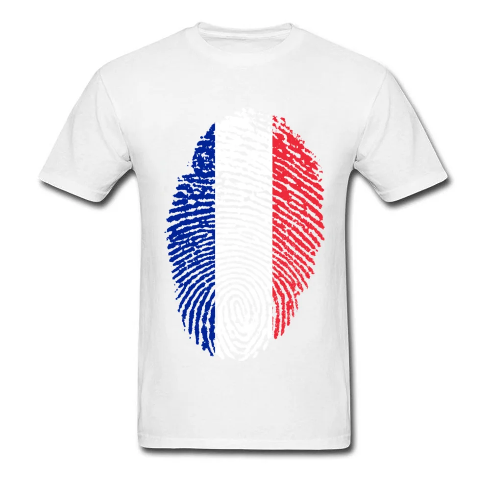 France Flag Fingerprint_white