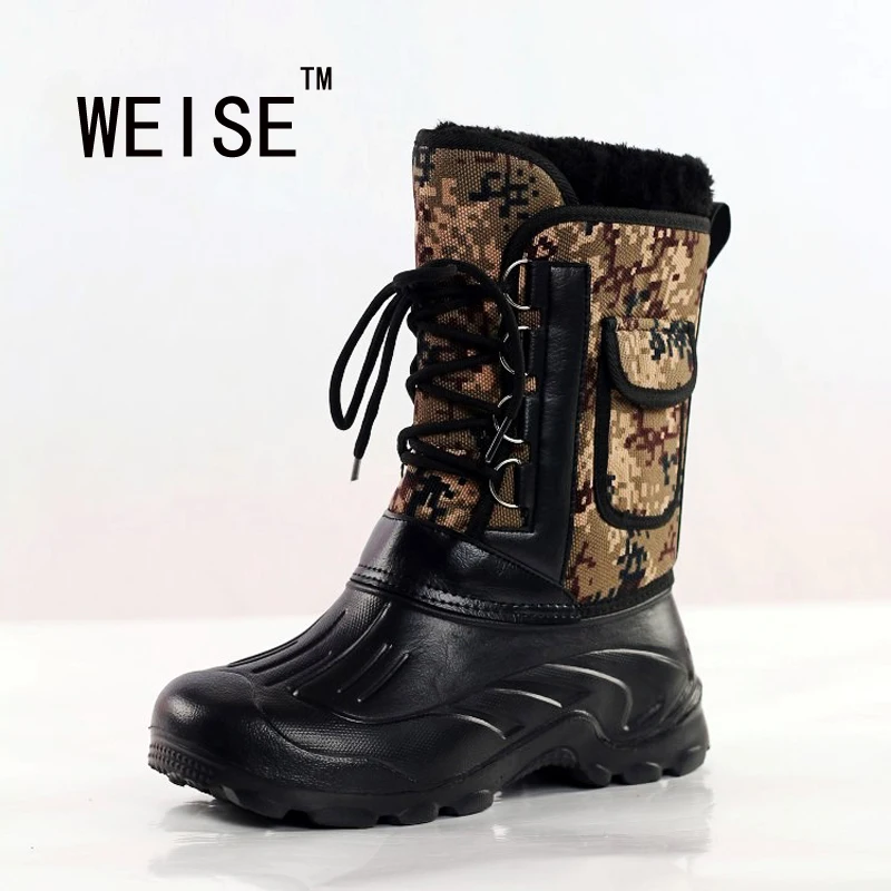 platform waterproof boots