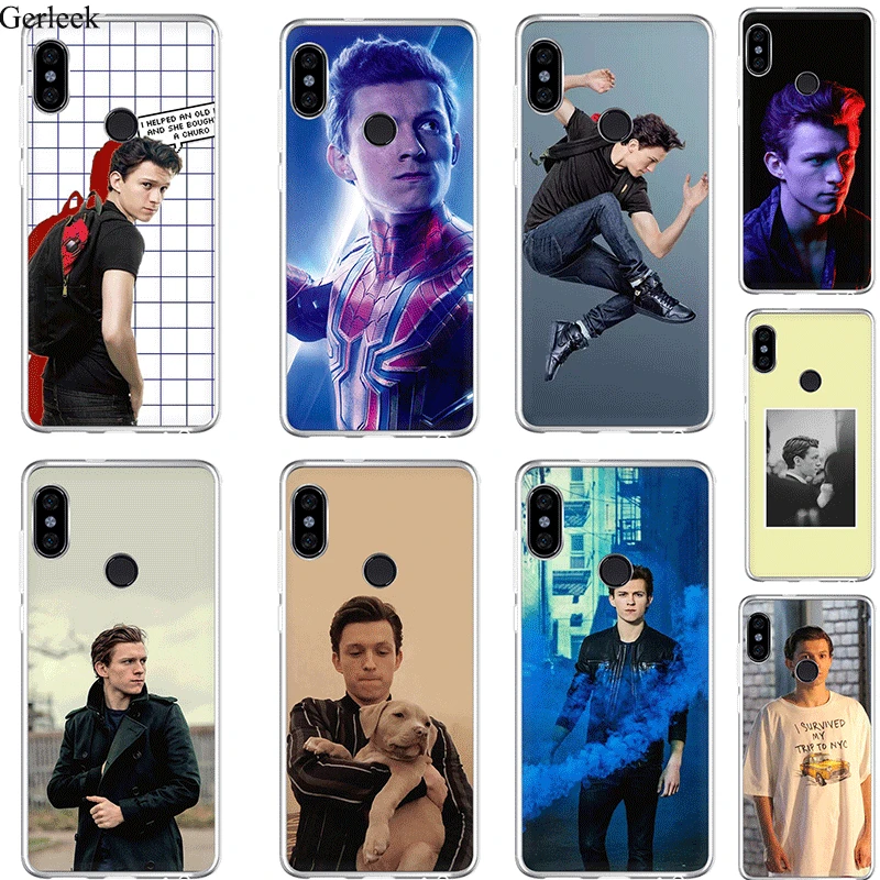 

Phone Case Tom Holland Cover For Xiaomi Redmi Note 3 Pro 4 4X 5 6 Pro 5A 6A Prime Shell