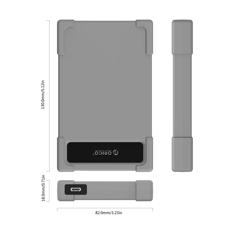 ORICO USB3.0 к Тип C SATA3.0 2 5 HDD SSD жесткий диск Внешний корпус адаптер Гбит инструментов