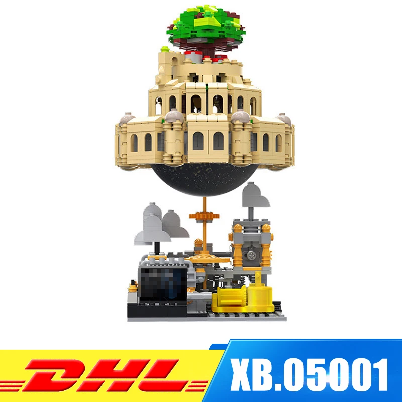 

CLONE LEPIN XingBao 05001 Genuine Creative MOC Series The City in The Sky Set Educational Building Blocks Bricks Model Toys