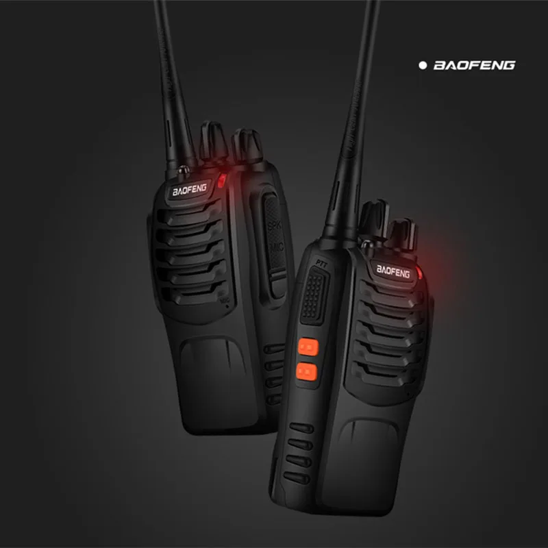 Baofeng BF-888S рация 5 Вт UHF 400-470 МГц портативная Baofeng 888S двухстороннее радио 16CH FM трансивер CB Ham Радио Домофон