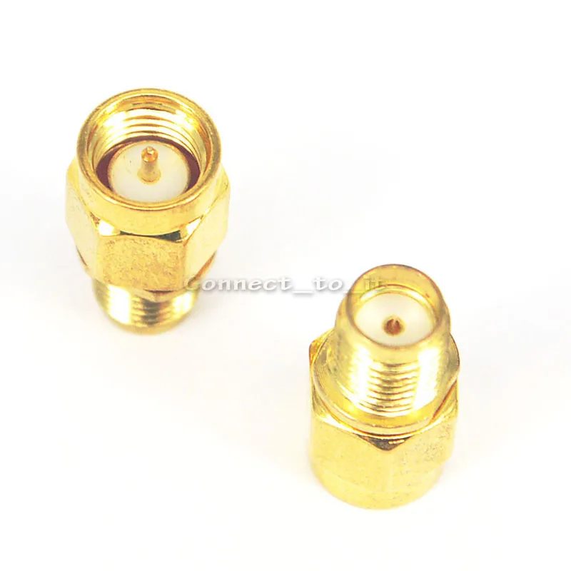 Коаксиальный адаптер RF 10 шт./лот прямой штекер SMA в гнездовой SMA|plug gold|adaptor boxplug dust |