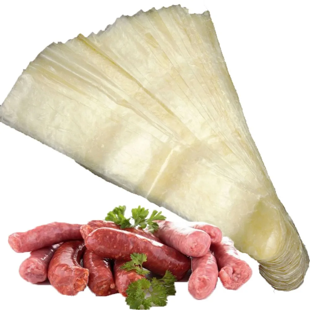 10 шт. колбаса мясо 9,5*50 см хот-дог трубка корпус для колбасы мяса приготовления крышки мяса myaso инструмент