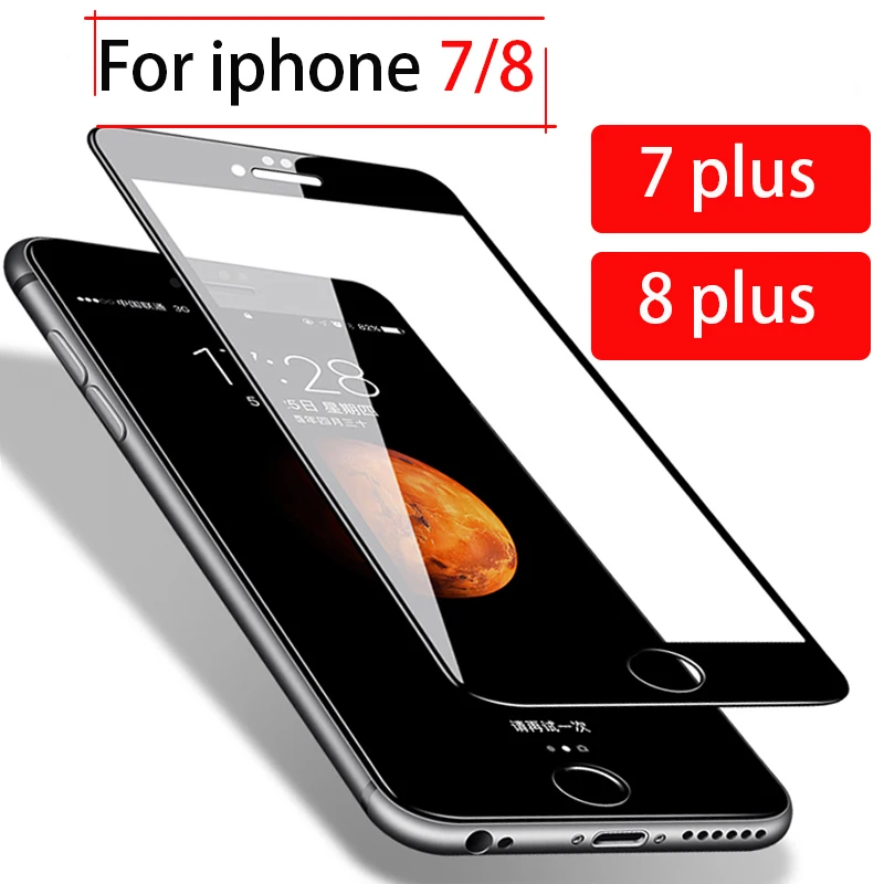 Защитное стекло для Iphone 7 8 Plus закаленное Защита Apple Iphone7 7plus Iphone8 8plus 78 Защитная