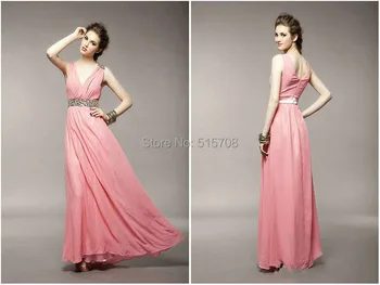 

New Arrival Evening Dresses Sexy V Neck High Quality Sequins Sleeveless Prom Floor Length Party Pageant Zipper Hot Dresses