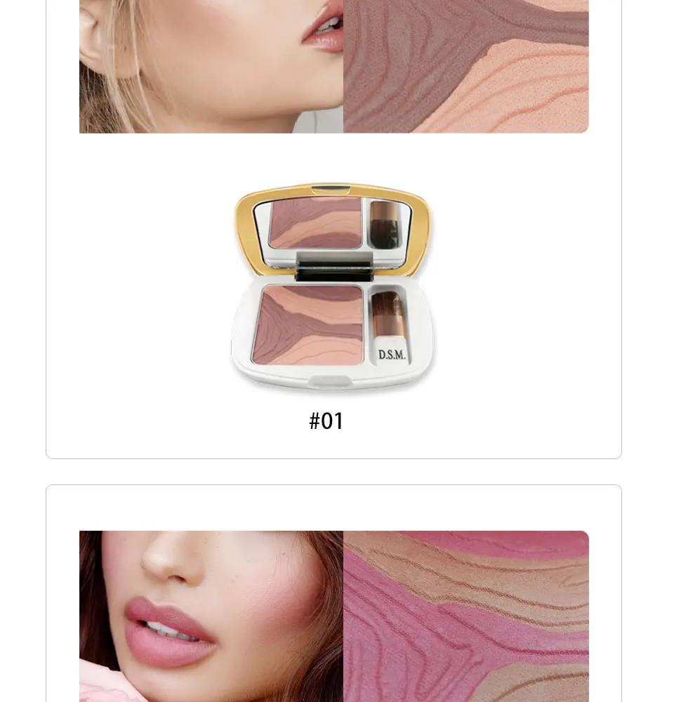 qualidade máscaras de maquiagem facial blusher