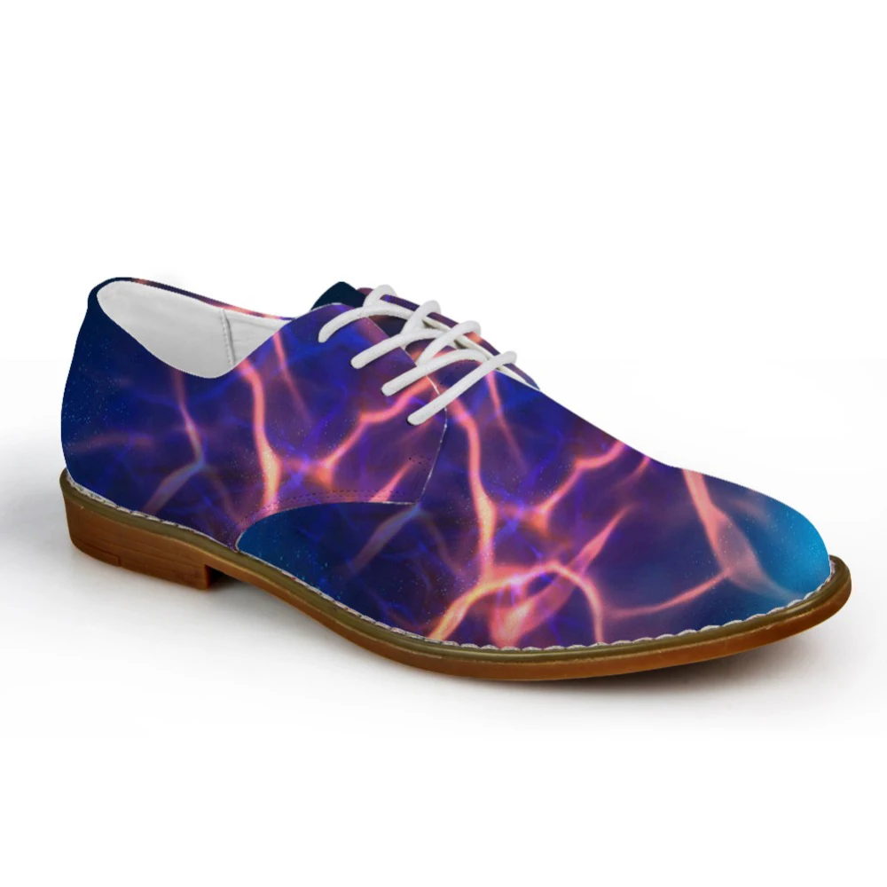 

Customized 2019 Autumn Flats Men Oxfords Shoes 3D Lightning Print Casual Men's Dress Business Leather Shoes Zapatos Hombre 208