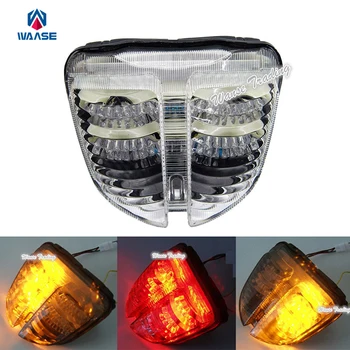 

waase Rear Tail Brake Turn Signals Integrated Led Light Clear For 2006-2007 SUZUKI GSXR600 GSXR750 GSXR GSX-R 600 750 K6 K7