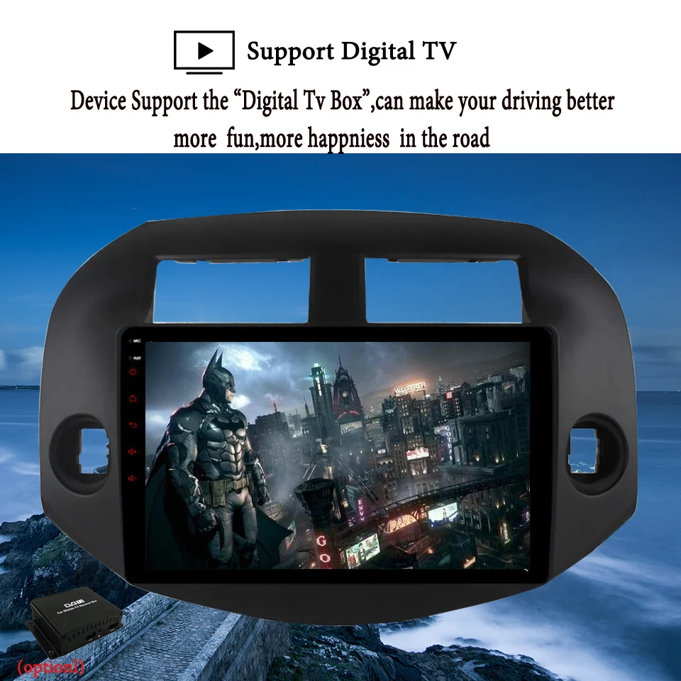 Top 1024*600 IPS 2.5D Android 9.1 Car DVD Multimedia player For Toyota RAV4 Rav 4 2007-2011 video audio radio GPS navigation 17 Top 1024*600 IPS 2.5D Android 9.1 Car DVD Multimedia player For Toyota RAV4 Rav 4 2007-2011 video audio radio GPS navigation 17