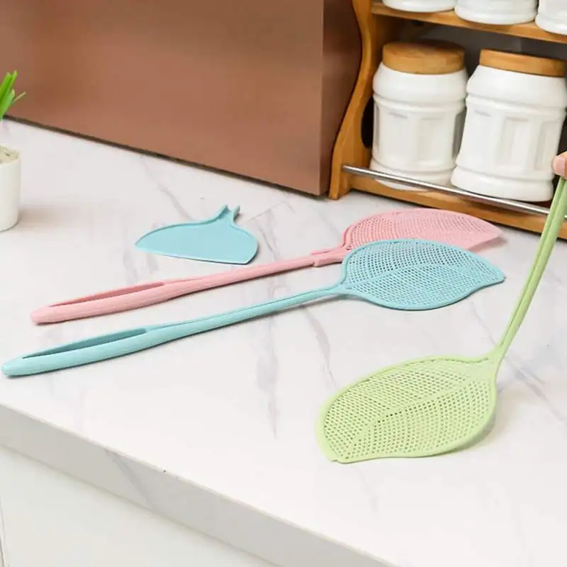 Plastic Fly Swatter Pest Swatter Anti Mosquito Pest Prevent Pest Reject Insect Killer Lightweight Household Flapper For Outdoor