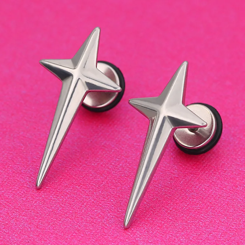silver earrings