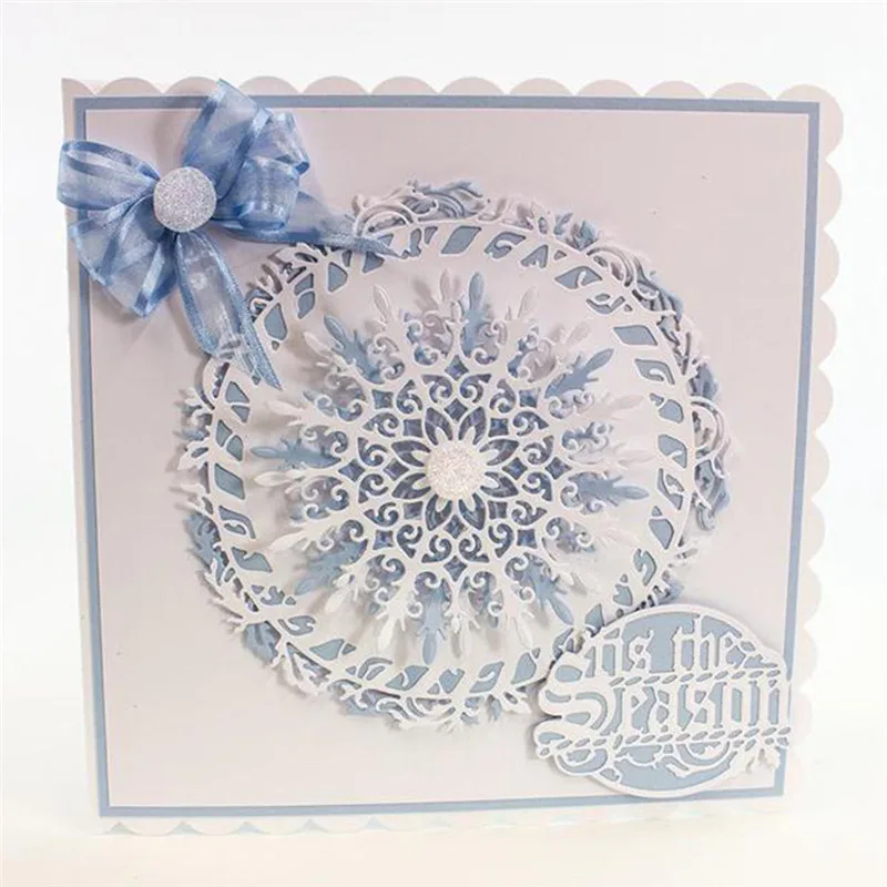 

Naifumodo Snowflake Metal Cutting Dies New 2019 for Craft Dies Scrapbooking Die Cut Card Making Album Embossing Stencil Decor