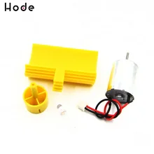 DC микро мотор небольшой светодиодный фонарь вертикальной оси лопасти генератора ветряной турбины