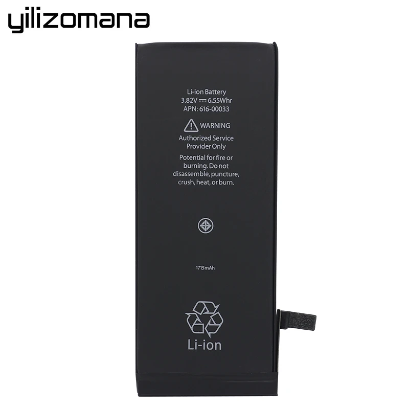 YILIZOMANA аккумулятор для мобильного телефона Apple iPhone 6s 6s емкость 1715mAh Замена литий-ионная батарея с бесплатными инструментами